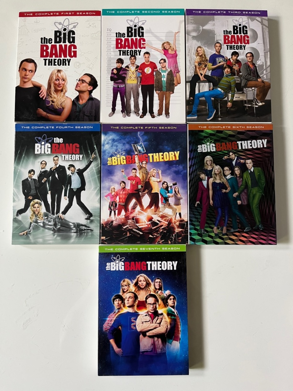 The Big Bang Theory DVD Complete Seasons 1-7 Box Set